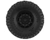 Image 2 for JConcepts Tusk 1.0" Pre-Mounted Tires w/Hazard Wheel (Black) (4) (Gold)