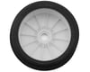 Image 2 for JConcepts Relapse Pre-Mounted 1/8th Buggy Tires (White) (2) (Green)