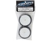 Image 4 for JConcepts Fuzz Bite LP Wide 2.2" Pre-Mounted 2WD Front Buggy Carpet Tires (Pink)
