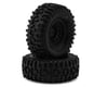 Image 1 for JConcepts Tusk 1.0" Pre-Mounted Tires w/Shuttle Wheels (2) (2.25”) (TRX-4M) (Green)