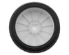 Image 2 for JConcepts Arina Pre-Mounted 1/8th Buggy Tires (White) (2) (Green)