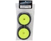 Image 4 for JConcepts Arina Pre-Mounted 1/8th Buggy Tires (Yellow) (2) (Green)