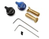 Image 1 for JConcepts Battery Plug Pull Grips w/5mm Bullet Connectors (Blue/Black)