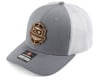 Image 1 for JConcepts "20th Anniversary" 2023 Snapback Round Bill Hat (White/Grey)