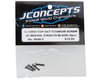 Image 2 for JConcepts 3x12mm "Top Hat" Titanium Screws (Black) (4)