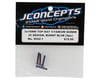 Image 2 for JConcepts 3x16mm "Top Hat" Titanium Screws (Blue) (4)