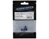 Image 2 for JConcepts RC10B7 Aluminum Caster Hat Bushings (Blue) (4) (0 & 3mm)