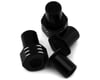 Image 1 for JConcepts RC10B7 Aluminum Caster Hat Bushings (Black) (4) (0 & 3mm)