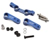 Image 1 for JConcepts Team Associated RC10B7/RC10B7D Aluminum Steering Bellcrank Kit (Blue)