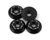 Image 1 for JConcepts RC10B7 7mm Aluminum Low-Profile Wheel Nuts (4) (Black)