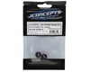 Image 2 for JConcepts RC10 Aluminum 4-40 Future Thumb Nuts w/Set Screws (Black) (2)