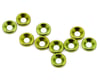 Image 1 for JQRacing M3 Countersunk Washer Set (10) (Green)