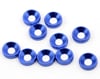 Image 1 for JQRacing M4 Countersunk Washer Set (10) (Blue)