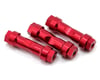 Image 1 for JQRacing Aluminum Wing Mount Post Set (Red) (3)