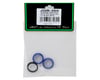 Image 2 for JQRacing Silk Shock Adjustment Nut & O-Ring Set (Blue) (2)