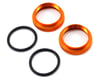 Image 1 for JQRacing White Edition 16mm Shock Adjustment Nut & O-Ring Set (2)