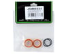 Image 2 for JQRacing White Edition 16mm Shock Adjustment Nut & O-Ring Set (2)