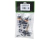 Image 2 for JQRacing White Edition Complete 16mm Rear Shocks w/Springs (2)