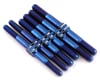 Image 1 for J&T Bearing Co. HB D819 Titanium "Milled" Turnbuckle Kit (Blue)