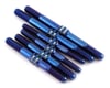 Image 1 for J&T Bearing Co. Tekno NB48 2.0 Titanium "Milled" Turnbuckle Kit (Blue)