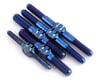 Image 1 for J&T Bearing Co. Mugen MBX8 Titanium "Milled" Turnbuckle Kit (Blue)