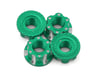 Image 1 for J&T Bearing Co. 4mm Machined Aluminum Wheel Nuts (Green) (4)