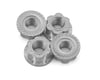 Image 1 for J&T Bearing Co. 4mm Machined Aluminum Wheel Nuts (Natural) (4)