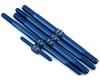 Image 1 for J&T Bearing Co. Associated RC8T3.2 Titanium "Milled" Turnbuckle Kit (Blue)