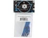 Image 2 for J&T Bearing Co. Associated RC8T3.2 Titanium "Milled" Turnbuckle Kit (Blue)