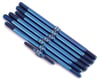 Image 1 for J&T Bearing Co. Tekno NT48/ET48 2.0 Titanium "Milled" Turnbuckle Kit (Blue)