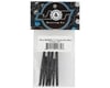 Image 2 for J&T Bearing Co. Tekno NB48 2.1/EB48 2.1 Titanium "Milled" Turnbuckle Kit (Black)
