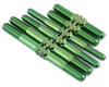 Image 1 for J&T Bearing Co. HB D8 Worlds Spec Titanium "Milled'' Turnbuckle Kit (Green)