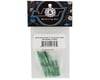 Image 2 for J&T Bearing Co. HB D8 Worlds Spec Titanium "Milled'' Turnbuckle Kit (Green)