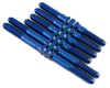Image 1 for J&T Bearing Co. Tekno EB410.2 Titanium "Milled'' XD Turnbuckle Kit (Blue)