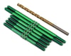Image 1 for J&T Bearing Co. Tekno ET 410.2 Titanium "Milled'' XD Turnbuckles (Green)