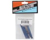 Image 2 for J&T Bearing Co. Associated T6.4 Titanium "Milled'' XD Turnbuckles (Blue)