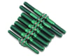 Image 1 for J&T Bearing Co. Kyosho MP10 TKi3 Titanium "Milled'' Turnbuckles (Green)