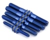 Image 1 for J&T Bearing Co. Sparko F8 Titanium "Milled" Turnbuckles (Blue) (Upper Arm)