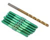 Image 1 for J&T Bearing Co. Mugen MSB1 Titanium "Milled'' XD Turnbuckles (Green)