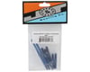 Image 2 for J&T Bearing Co. Kyosho MP10T Titanium "Milled'' XD Turnbuckles Set (Blue)