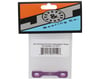 Image 2 for J&T Bearing Co. J&T Universal One Piece 1/8 Aluminum Wing Button (Purple)