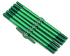 Image 1 for J&T Bearing Co. Xray XT8 '24 Titanium "Milled'' Turnbuckles (Green) (7)