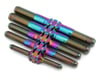 Image 1 for J&T Bearing Co. Infinity IFB8 Titanium "Milled'' Turnbuckles (Oil Slick) (5)