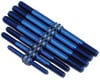 Image 1 for J&T Bearing Co. Tekno NB48/EB48 2.2 Titanium "Milled'' Turnbuckles (Blue) (7)