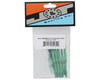 Image 2 for J&T Bearing Co. Tekno NB48/EB48 2.2 Titanium "Milled'' Turnbuckles (Green) (7)