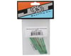 Image 2 for J&T Bearing Co. GFRP 2024 Assault Titanium "Milled'' XD Turnbuckles (Green)