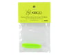 Image 2 for KBDD International HP 200/250 40mm Extreme Tail Blade (Neon Lime) (2)