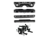 Image 1 for King Headz Kyosho MP777/ST-R Two Piece Motor Mount (Black)