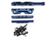 Image 1 for King Headz Kyosho MP777/ST-R Two Piece Extended Motor Mount (Blue)