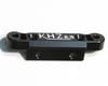 Image 1 for King Headz Kyosho MP777 Rear Toe-In Plate (2.5 degree) - Black